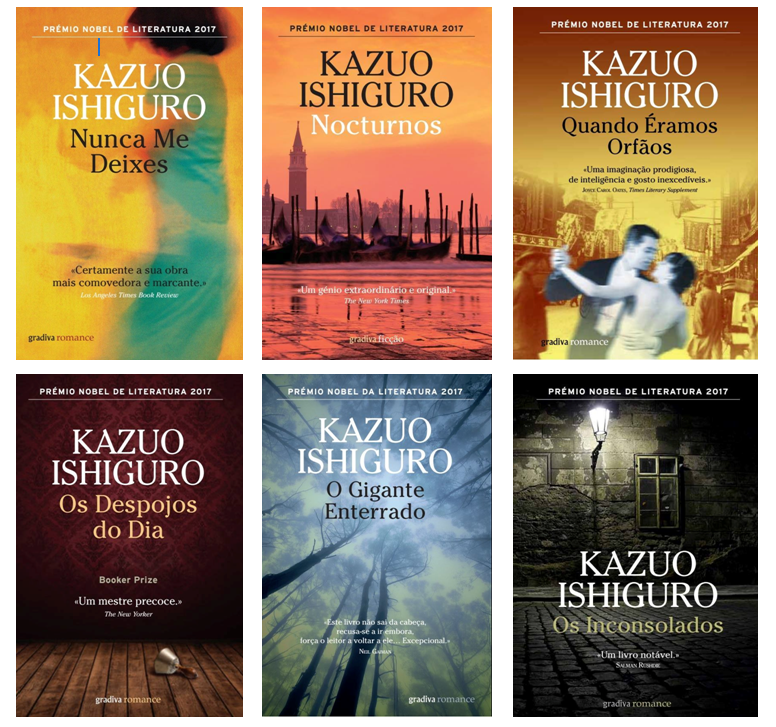 Resultado de imagem para kazuo ishiguro livros